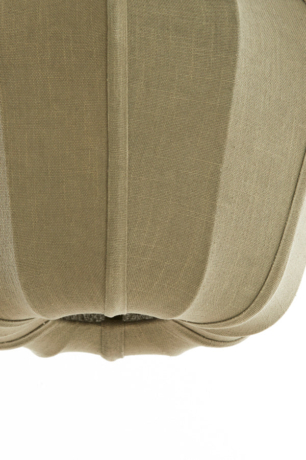 Hanging lamp 60x45 cm ZUBEDO olive green