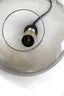 Hanging lamp 3L 120x30x21 cm SOLNA antiq bronze+smoked glass