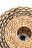 Hanging lamp 50x23,5 cm TRIPOLI rattan natural+black