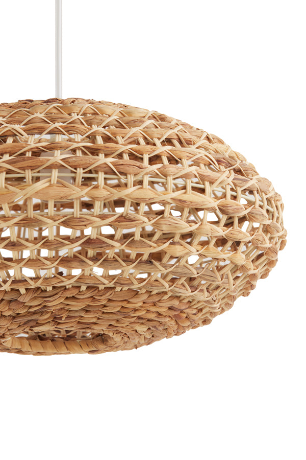 Hanging lamp 50x23,5 cm TRIPOLI rattan natural