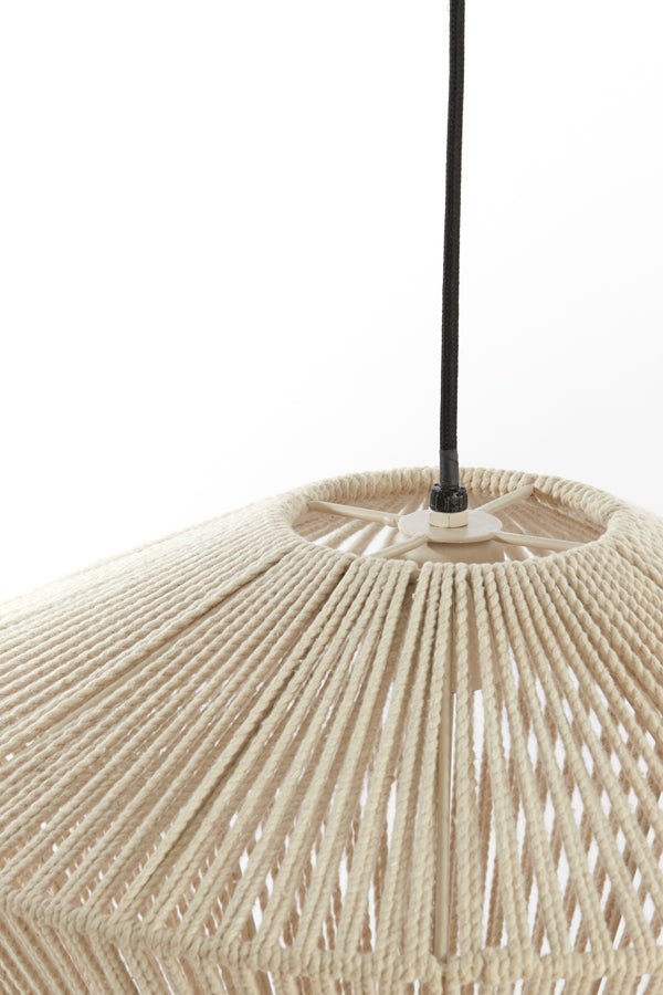 Hanging lamp 3L 120x42x130 cm FELIDA cream