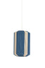 Hanging lamp 30x46 cm KOZANA blue+cream
