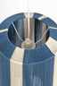 Hanging lamp 30x46 cm KOZANA blue+cream