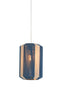 Hanging lamp 30x46 cm KOZANA blue+cream