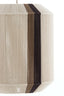 Hanging lamp 36x43 cm KOZANA cream+dark brown