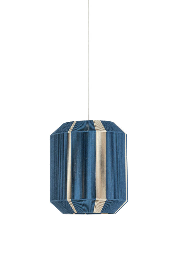 Hanging lamp 36x43 cm KOZANA blue+cream