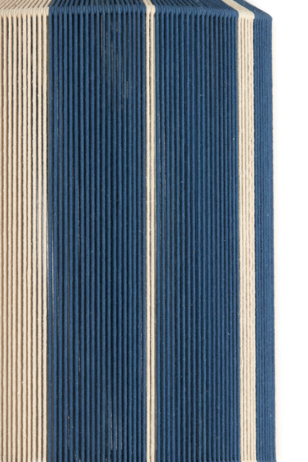 Hanging lamp 36x43 cm KOZANA blue+cream