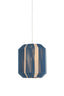 Hanging lamp 36x43 cm KOZANA blue+cream