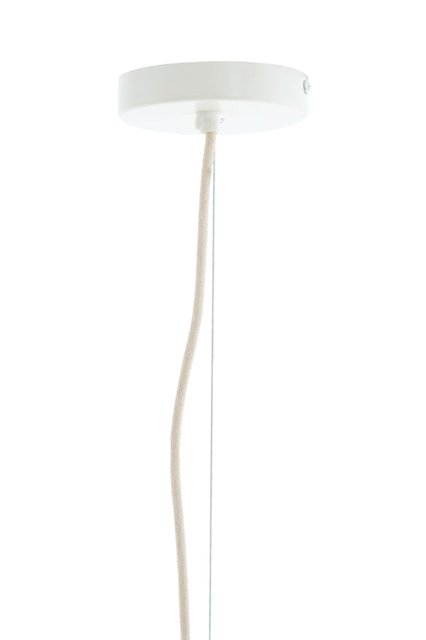 Hanging lamp 48x55 cm KOZANA cream+dark brown