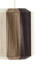 Hanging lamp 48x55 cm KOZANA cream+dark brown