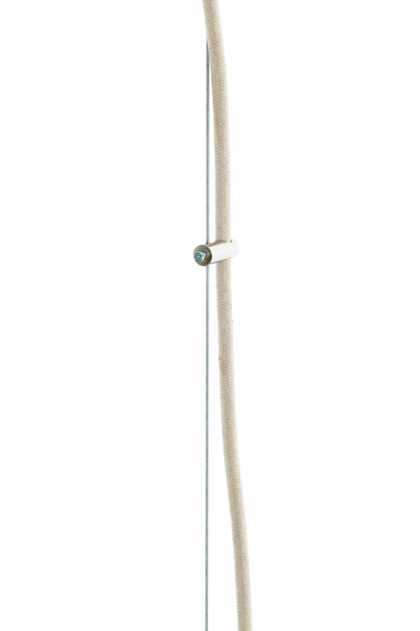 Hanging lamp 48x55 cm KOZANA cream+dark brown