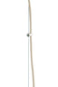 Hanging lamp 48x55 cm KOZANA cream+dark brown