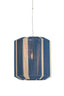 Hanging lamp 48x55 cm KOZANA blue+cream