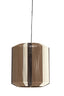 Hanging lamp 48x55 cm KOZANA brown+cream+dark brown