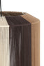 Hanging lamp 48x55 cm KOZANA brown+cream+dark brown