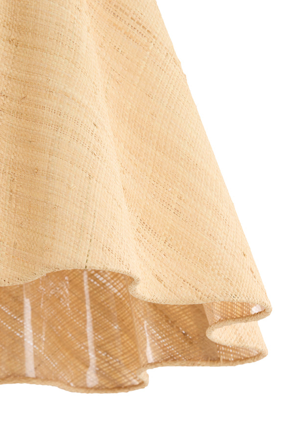 Hanging lamp 50x45 cm BEZAHA raffia natural