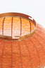 Hanging lamp 26x28 cm CETARA beads orange+bronze