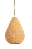 Hanging lamp 40x51 cm KABINDA beads natural
