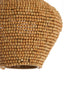 Hanging lamp 28x30 cm KALENGA beads natural