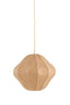 Hanging lamp 38x32 cm SUKAU kraft paper brown