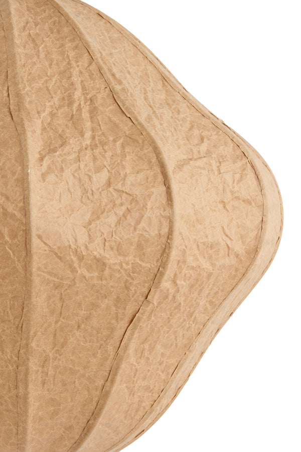 Hanging lamp 38x32 cm SUKAU kraft paper brown