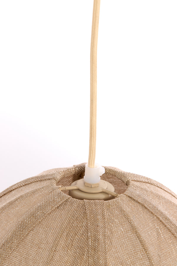 Hanging lamp 38x32 cm SUKAU jute natural