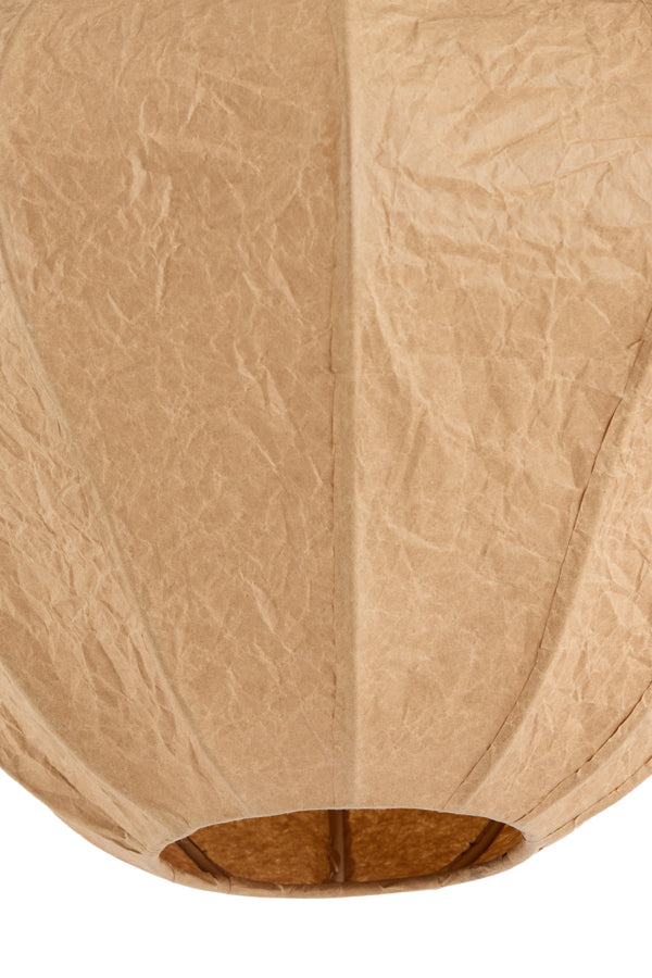 Hanging lamp 50x40,5 cm SUKAU kraft paper brown
