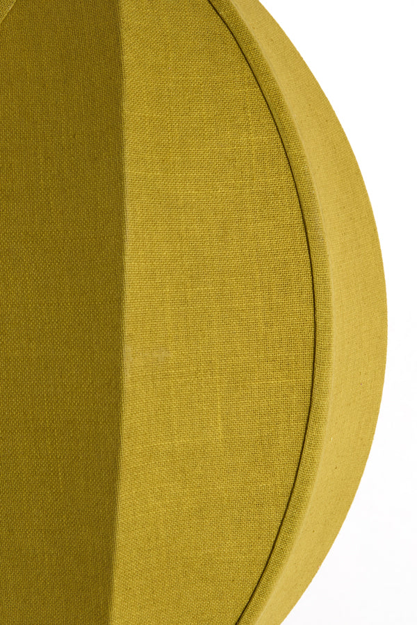 Hanging lamp 28,5x38 cm MILATOS jute olive green