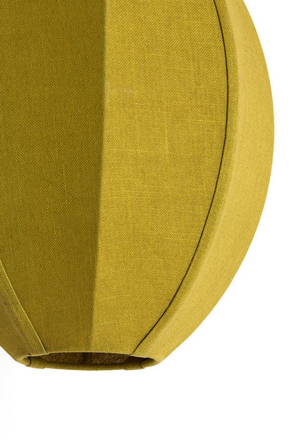 Hanging lamp 28,5x38 cm MILATOS jute olive green