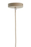 Hanging lamp 28,5x38 cm MILATOS kraft paper brown