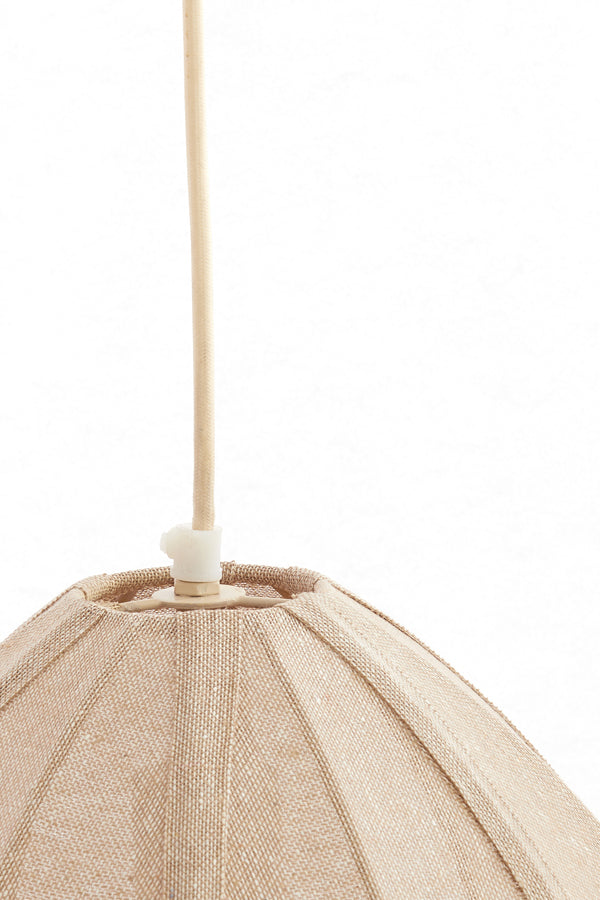 Hanging lamp 28,5x38 cm MILATOS jute natural