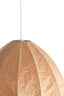 Hanging lamp 38x51 cm MILATOS kraft paper brown