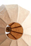 Hanging lamp 38x51 cm MILATOS kraft paper brown