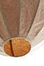 Hanging lamp 38x51 cm MILATOS kraft paper brown