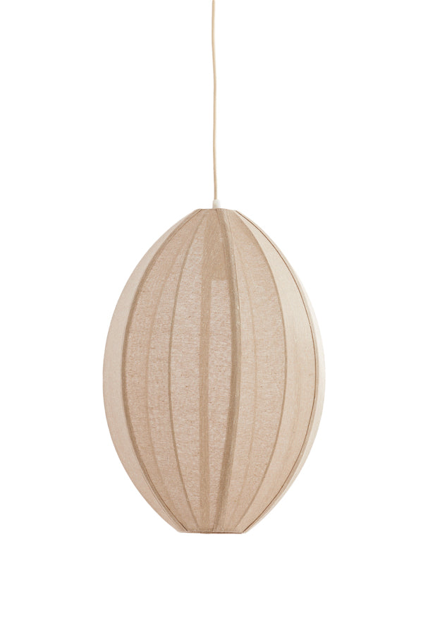 Hanging lamp 38x51 cm MILATOS jute natural