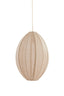 Hanging lamp 38x51 cm MILATOS jute natural