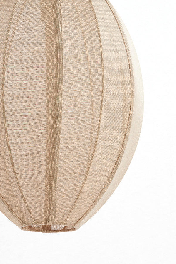 Hanging lamp 38x51 cm MILATOS jute natural