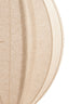 Hanging lamp 38x51 cm MILATOS jute natural