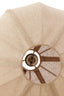 Hanging lamp 38x51 cm MILATOS jute natural