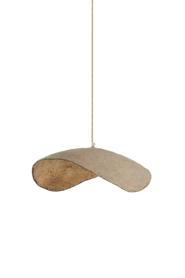 Hanging lamp 53x43x18 cm LONIA grey+antique bronze