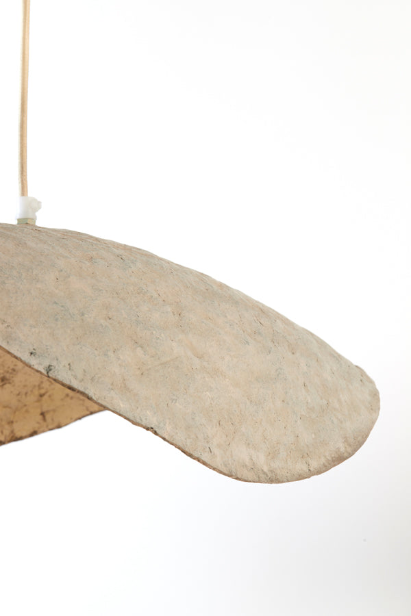 Hanging lamp 53x43x18 cm LONIA grey+antique bronze