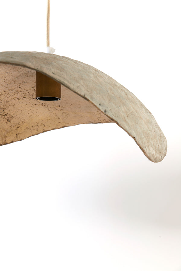 Hanging lamp 53x43x18 cm LONIA grey+antique bronze