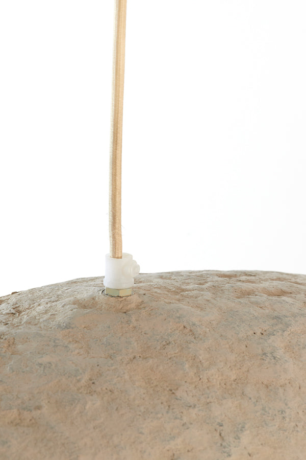 Hanging lamp 53x43x18 cm LONIA grey+antique bronze