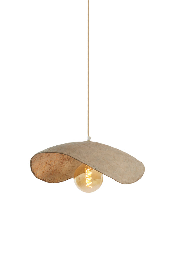 Hanging lamp 53x43x18 cm LONIA grey+antique bronze