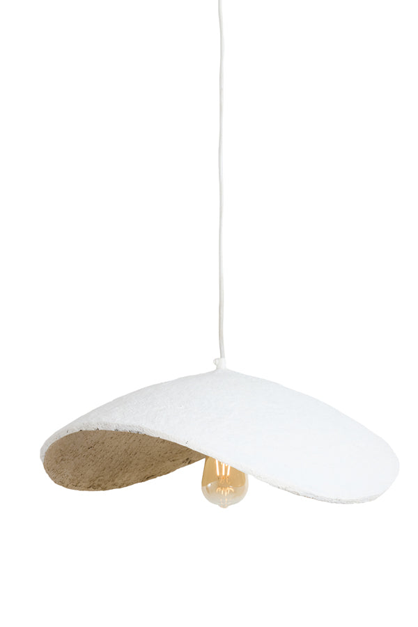 Hanging lamp 53x43x18 cm LONIA cream+antique bronze