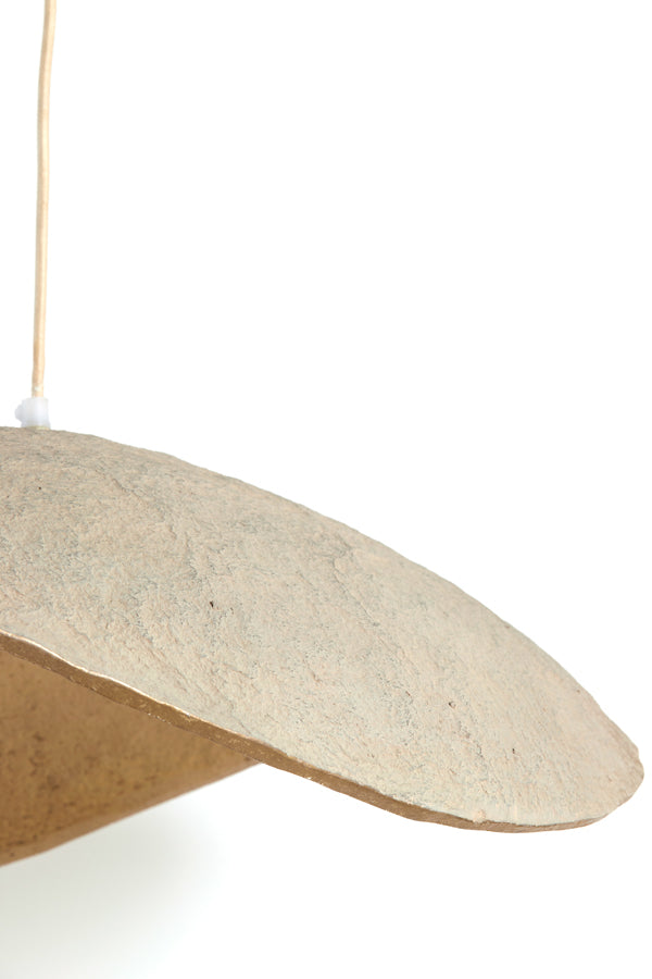 Hanging lamp 71x53,5x23 cm LONIA grey+antique bronze