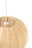 Hanging lamp 42x27 cm RAFAELLA raffia natural