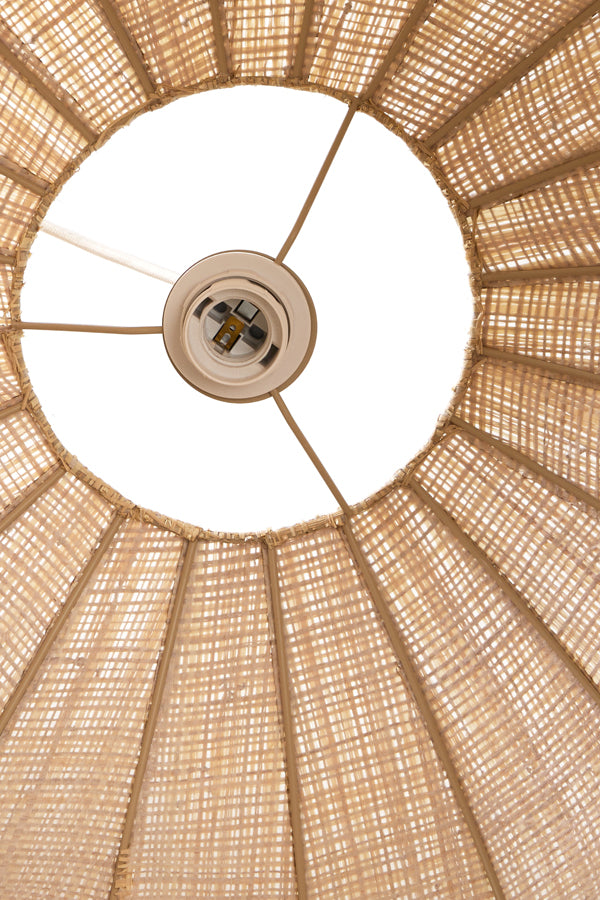 Hanging lamp 42x27 cm RAFAELLA raffia natural