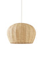 Hanging lamp 51x34 cm RAFAELLA raffia natural