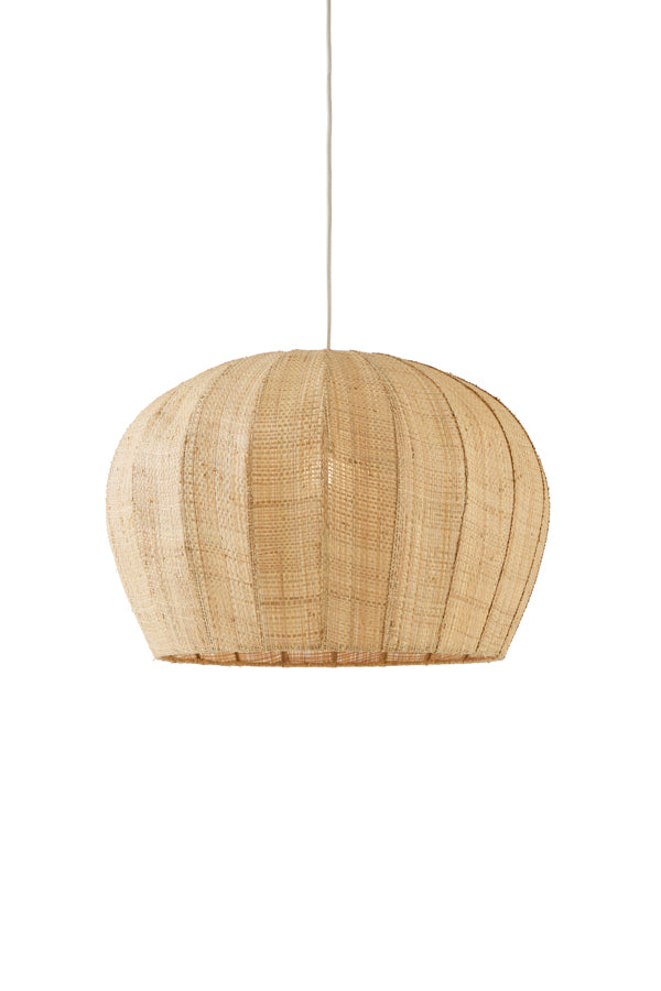 Hanging lamp 51x34 cm RAFAELLA raffia natural